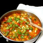 Vegan Moroccan Chickpea Stew, oil-free, gluten-free, nut-free and soy-free - holycowvegan.net