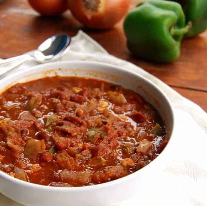 vegan crock pot chili