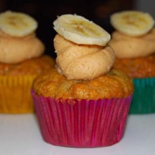 vegan banana cupcakes