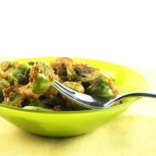 Pan-roasted brussels sprouts