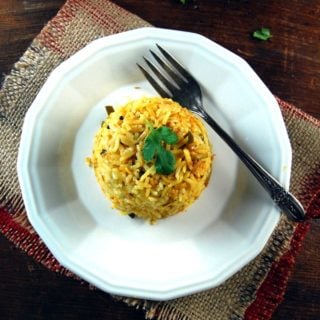Methi Tomato Rice, an easy and tasty pilaf
