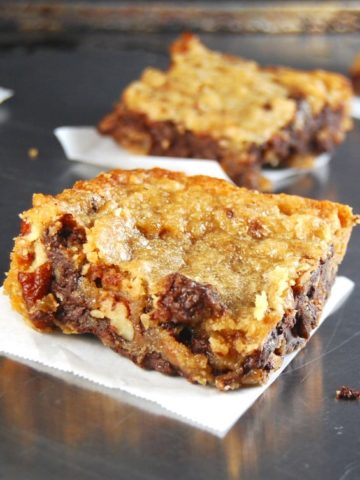 Chocolate chunk bars, whole wheat and with no refined sugars #vegan
