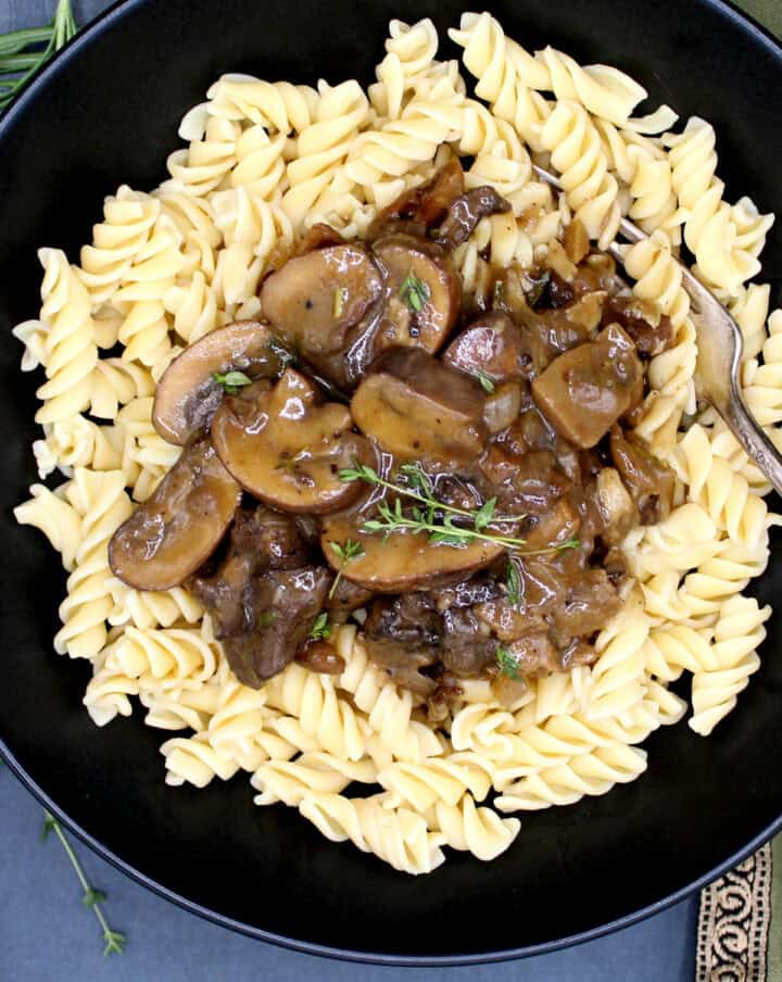 Menu Ragout Mushroom Ragout - Holy Cow Vegan