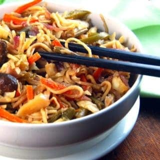 Veg Hakka Noodles, Indo-Chinese street food