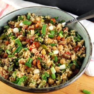 Moroccan Couscous Salad with Spring Vegetables