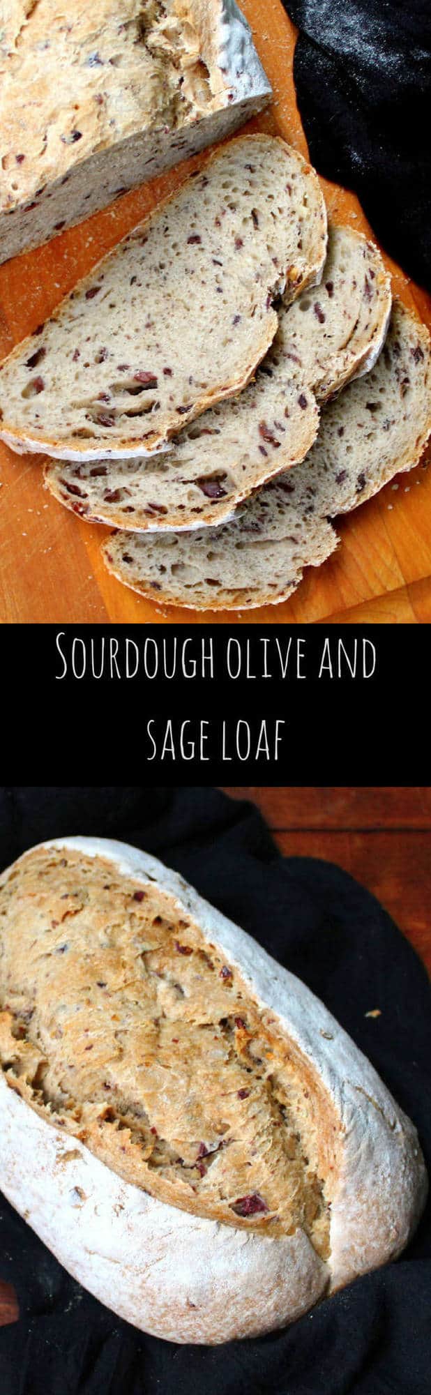Sourdough Olive and Sage Loaf - HolyCowVegan.net