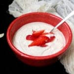 Vegan Cultured Cashew Yogurt - holycowvegan.net