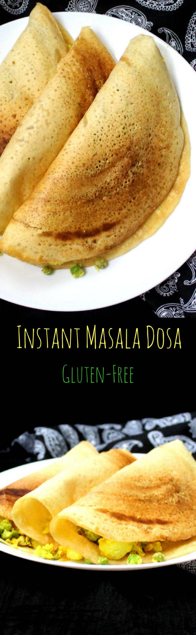 Instant Gluten-Free Masala Dosa, 15 minutes - holycowvegan.net