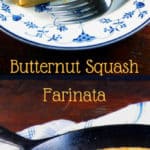 This vegan Butternut Squash Farinata makes a complete and delicious meal in no time at all. Sage and thyme add pockets of flavor. A vegan, gluten-free, soy-free and nut-free recipe. #vegan #soyfree #glutenfree #nutfree #dinner #butternutsquash HolyCowVegan.net