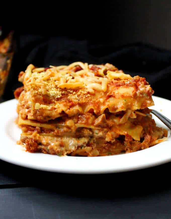 A classic lasagna recipe with a meatfree 