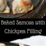 Baked Samosa with Spicy Chickpea Filling - HolyCowVegan.net