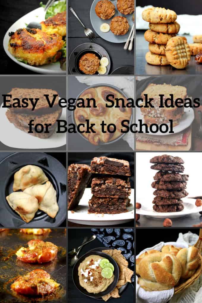 Easy Vegan Snack Ideas for Back to School