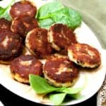 Aloo Tikki, golden and delicious potato patties or cutlets, Indian style