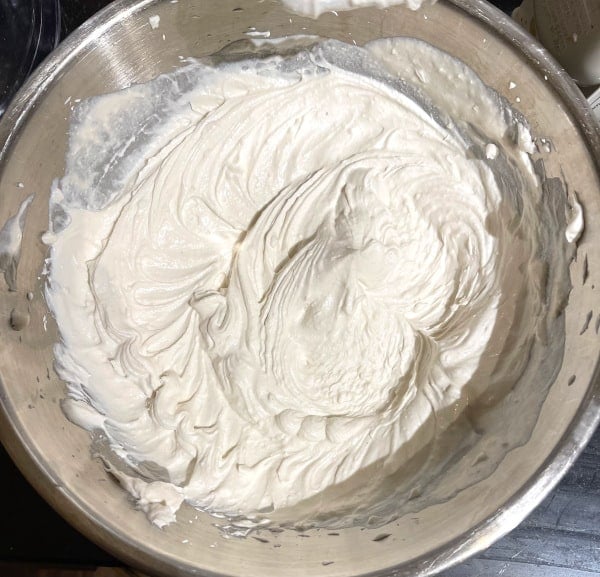 fluffy filling for vegan low carb cheesecake.