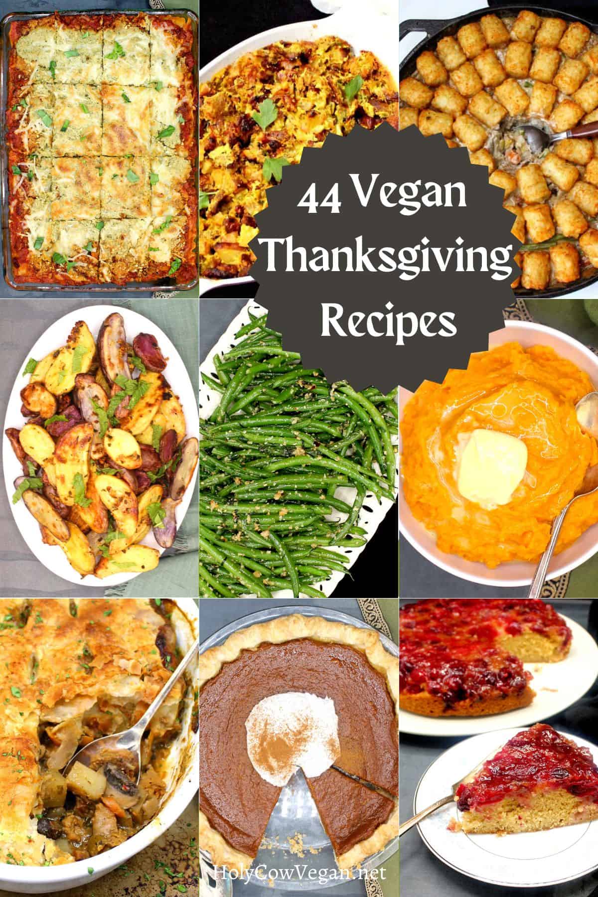 Vegan Thanksgiving Sheet Pan Dinner